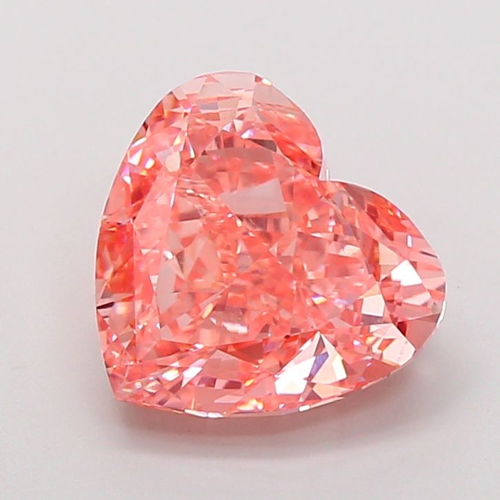 5.12 ct. heart Lab Grown Diamond front image