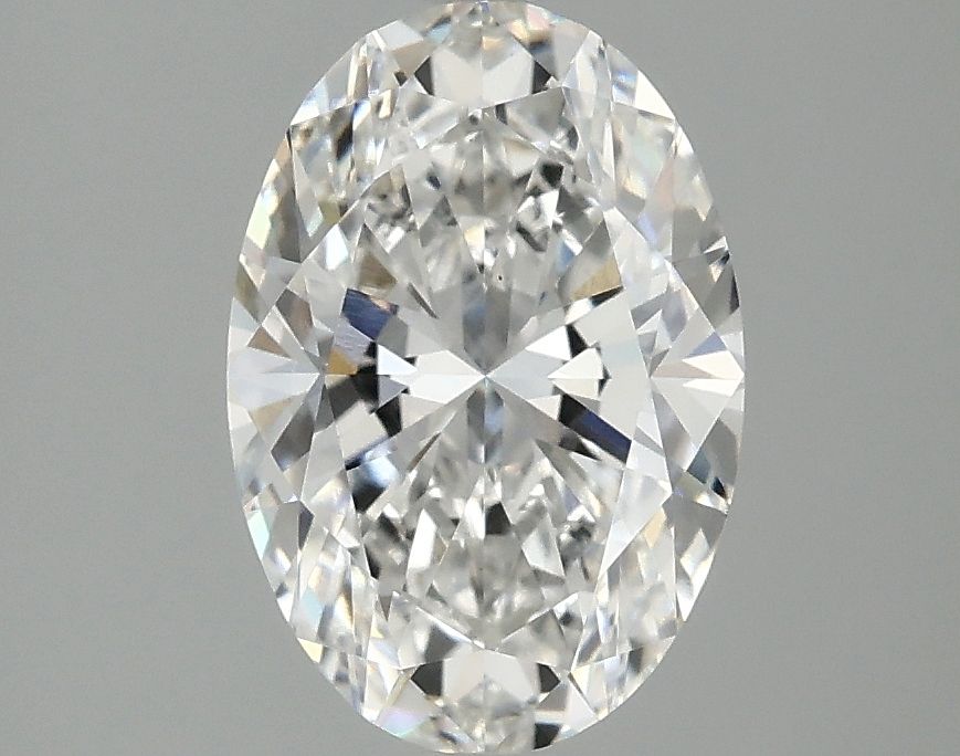 2.01 ct. oval Lab Grown Diamond front image
