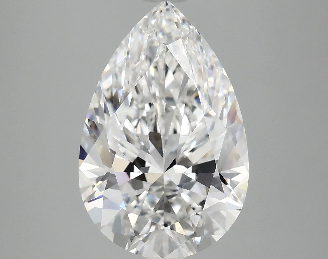 4.06 ct. pear Lab Grown Diamond front image