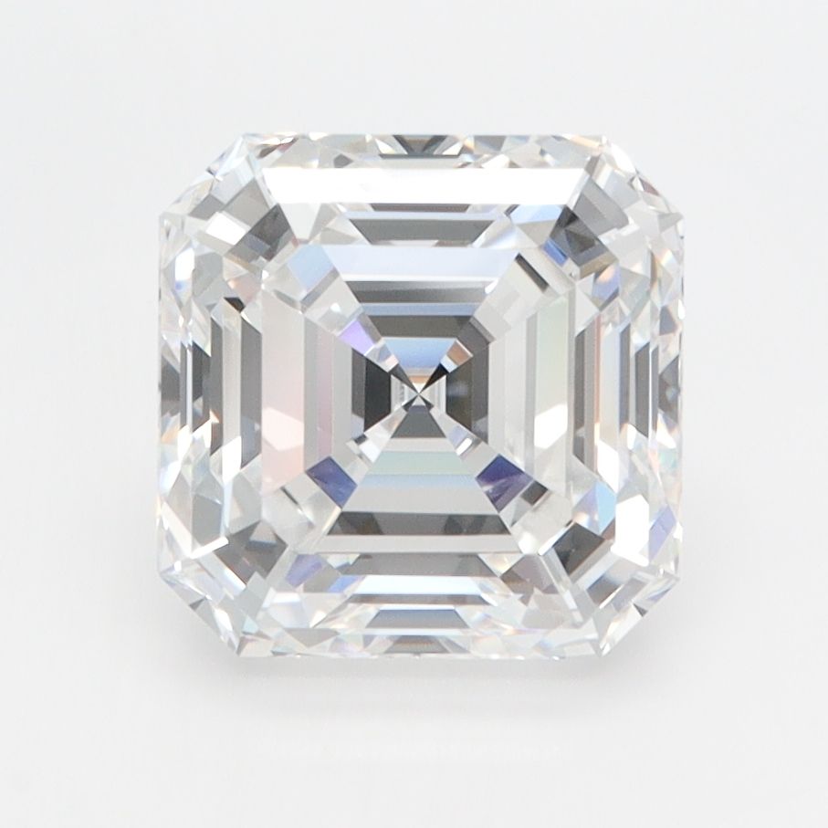 Diament LG asscher, 2.9 ct, D, VVS1