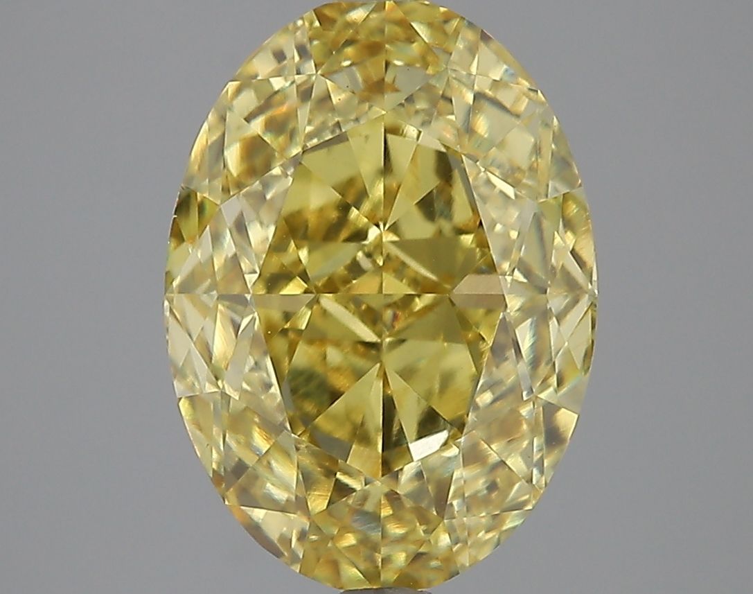 5.11 ct. oval Lab Grown Diamond front image