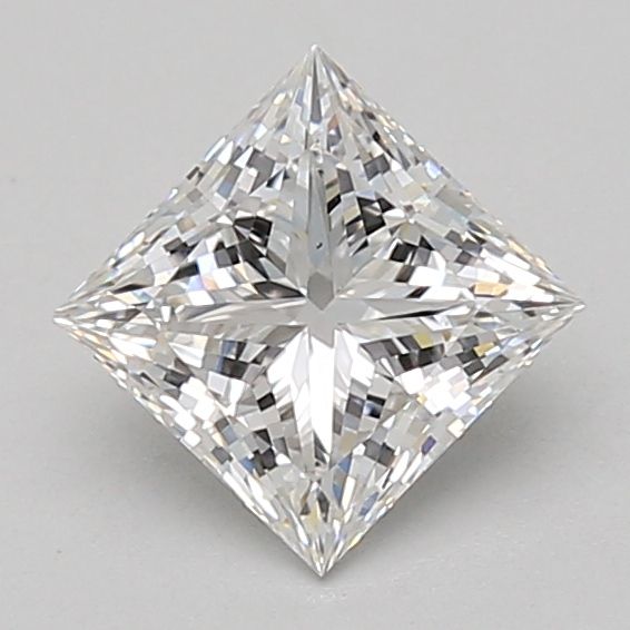 1.27 ct lab-grown Princess Diamond