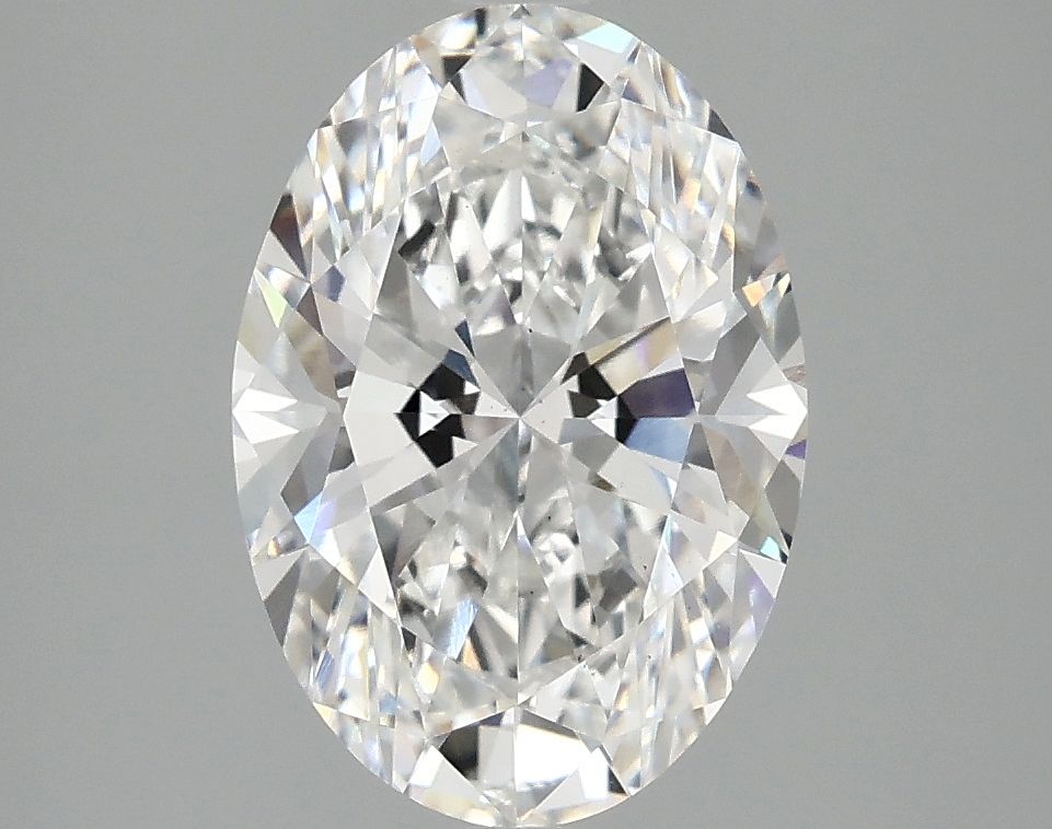 2.70 ct. oval Lab Grown Diamond front image