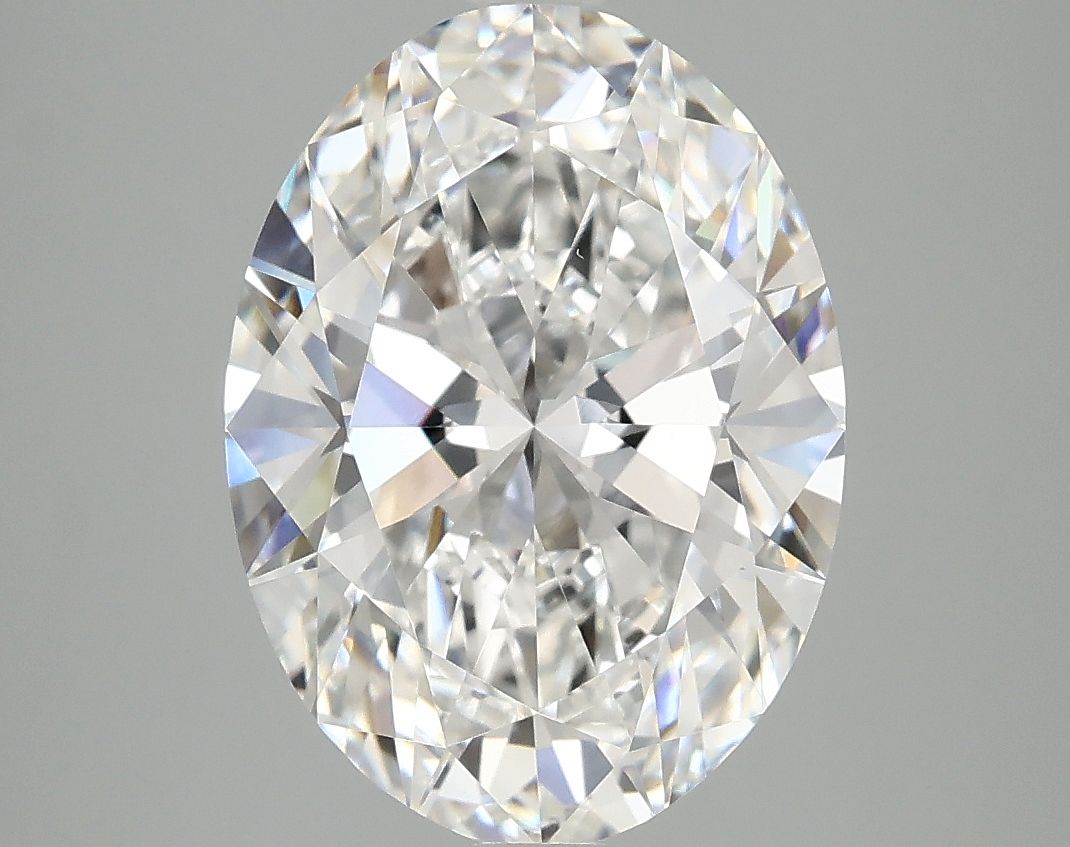 4.10 ct. oval Lab Grown Diamond front image
