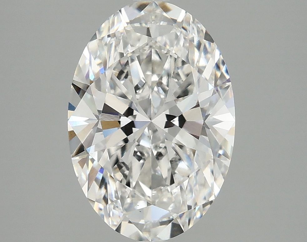 2.85 ct. oval Lab Grown Diamond front image