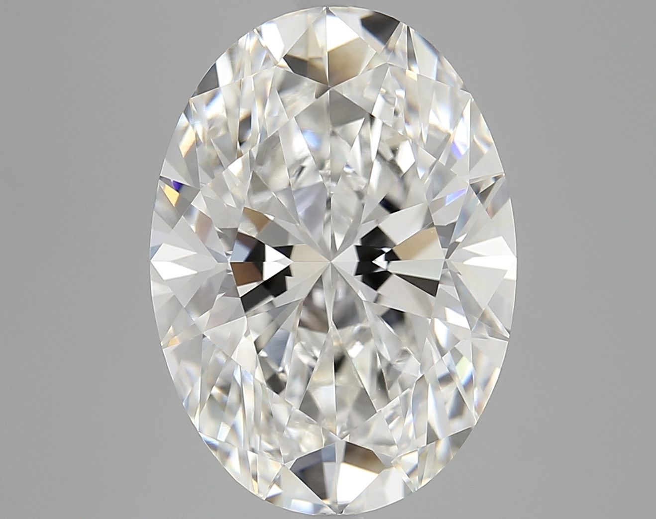 8.01 ct. oval Lab Grown Diamond front image