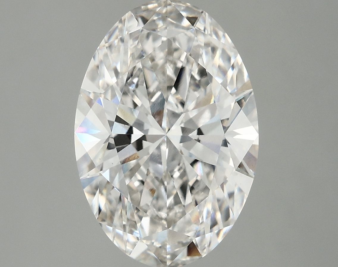 4.08 ct. oval Lab Grown Diamond front image