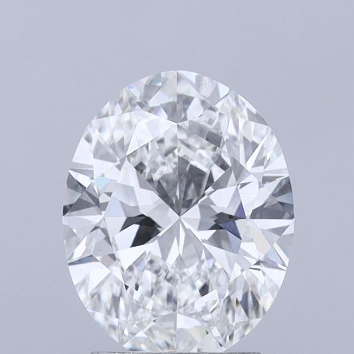 2.50 ct. oval Lab Grown Diamond front image