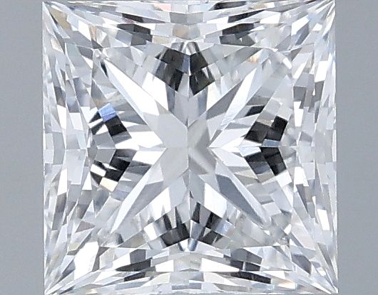 1.56 ct. princess Lab Grown Diamond front image