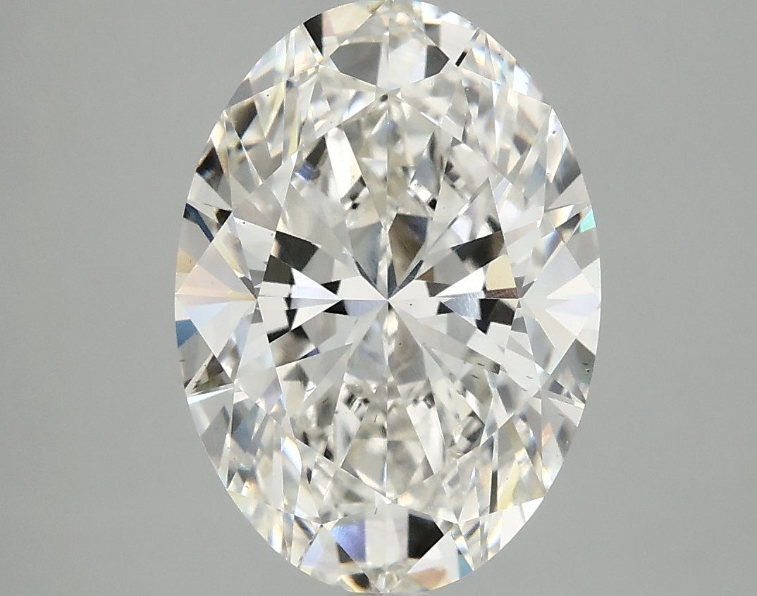 4.08 ct. oval Lab Grown Diamond front image