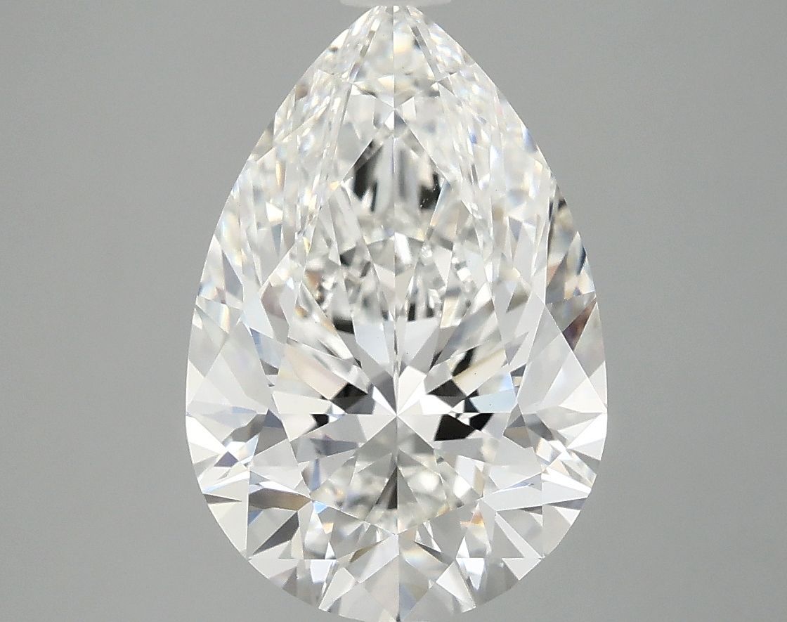4.06 ct. pear Lab Grown Diamond front image