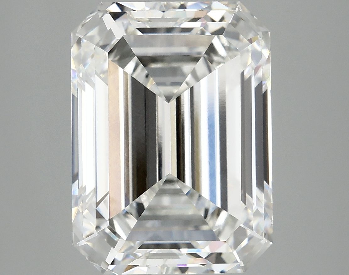 7.19 ct. emerald Lab Grown Diamond front image