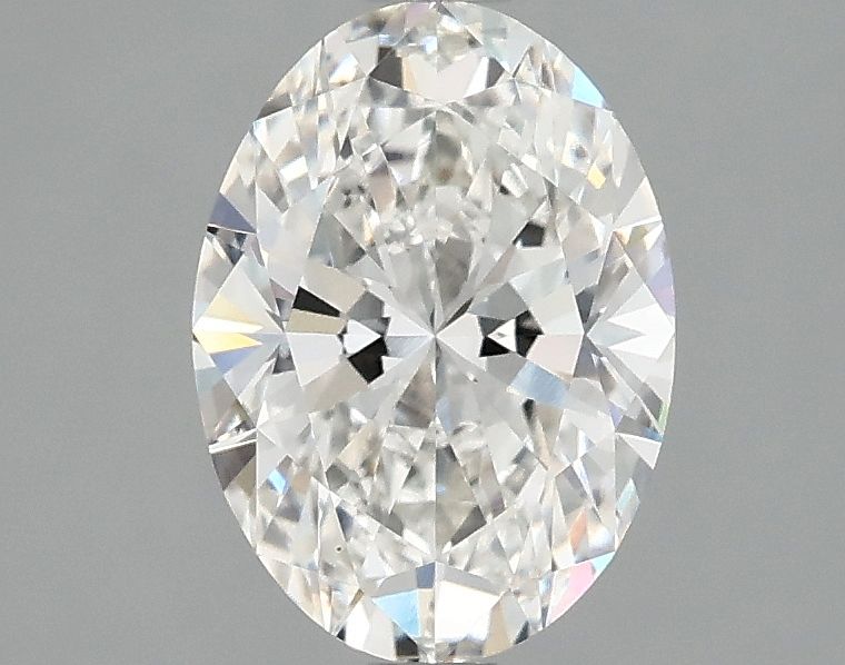 1.57 ct. oval Lab Grown Diamond front image