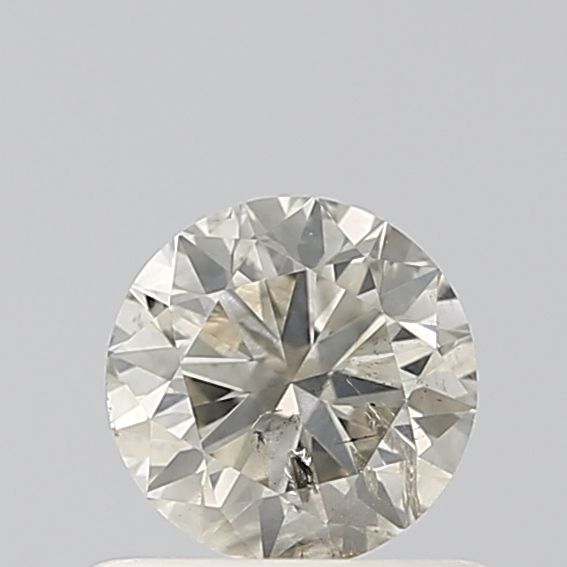0.54 Carat Round Diamond Salt and Pepper VVS1