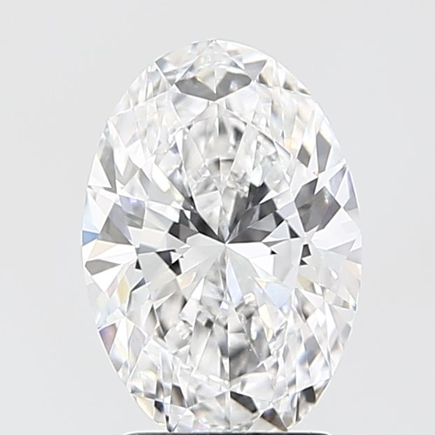 2.08 ct. oval Lab Grown Diamond front image