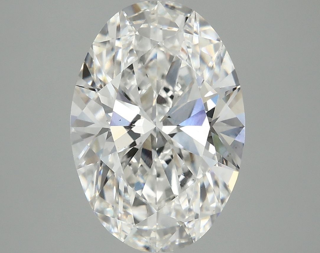 3.95 ct. oval Lab Grown Diamond front image
