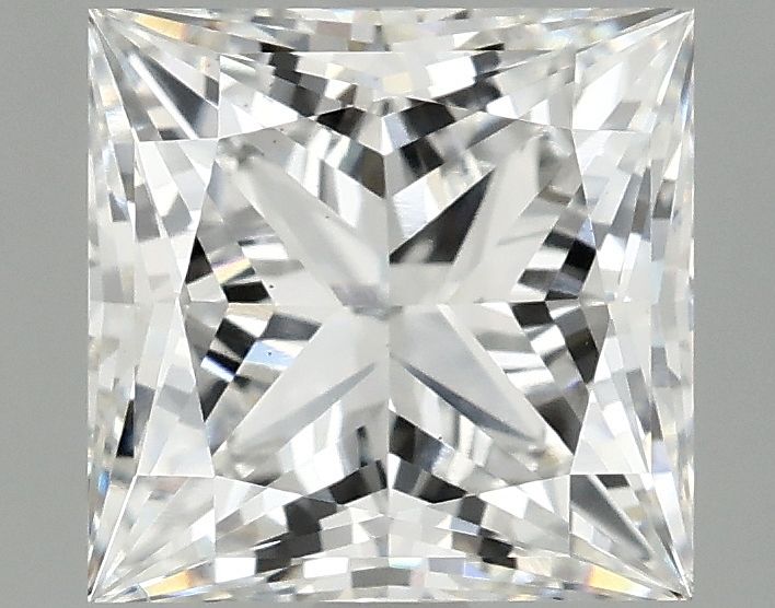 2.08 ct. princess Lab Grown Diamond front image