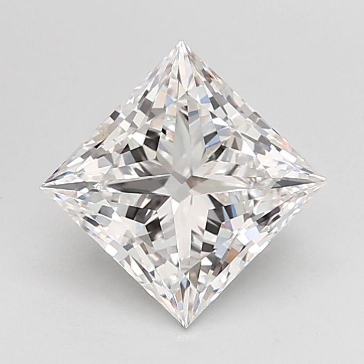 2.54 ct. princess Lab Grown Diamond front image