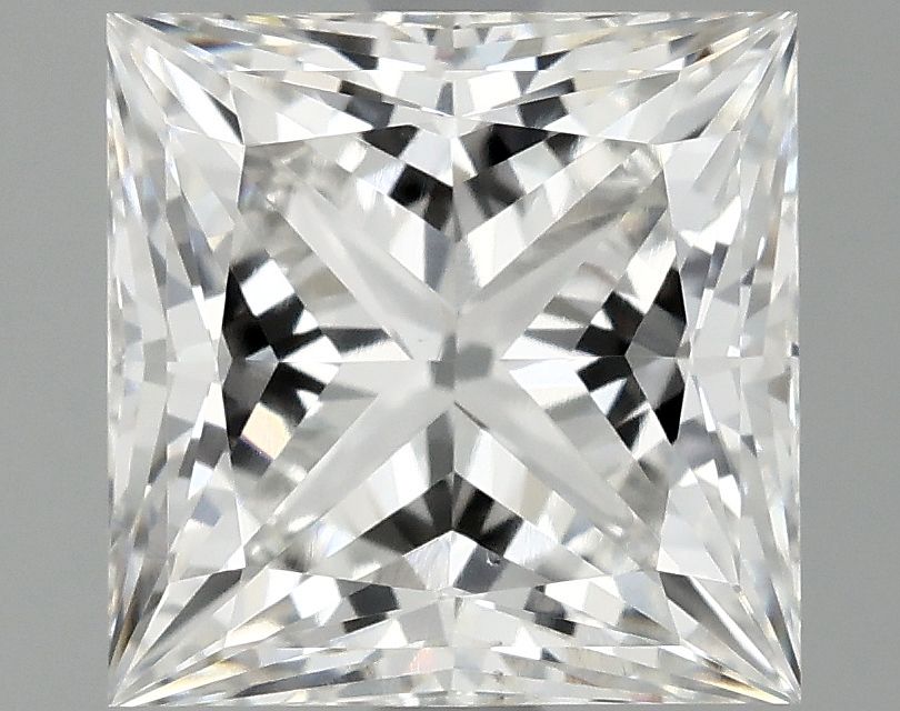 2.10 ct. princess Lab Grown Diamond front image