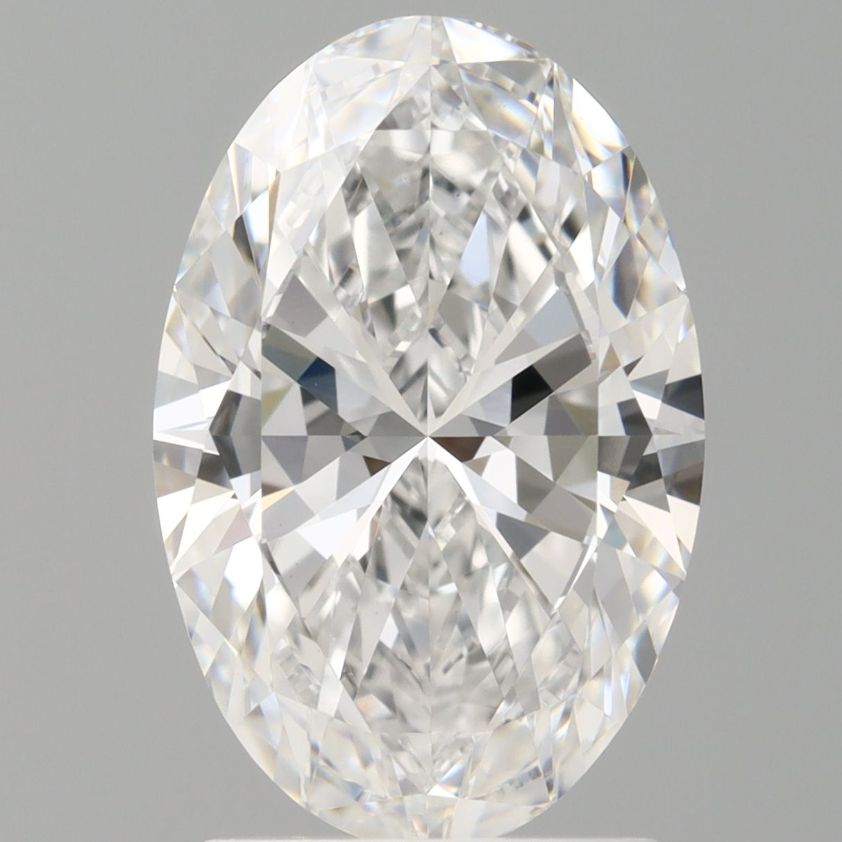 2.09 ct. oval Lab Grown Diamond front image