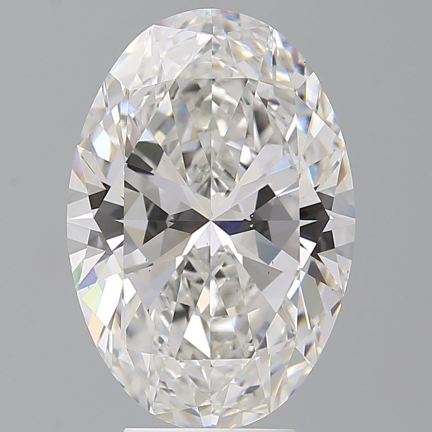5.60 ct. oval Lab Grown Diamond front image