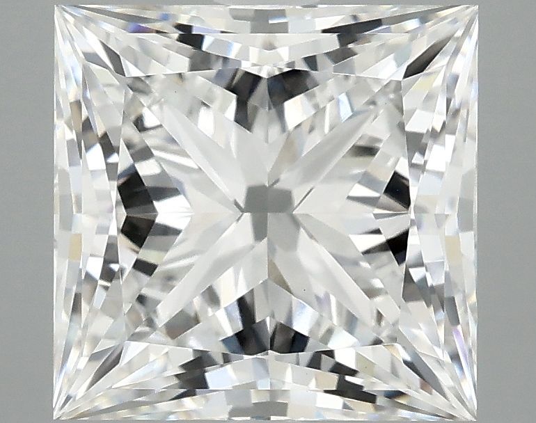 4.17 ct. princess Lab Grown Diamond front image