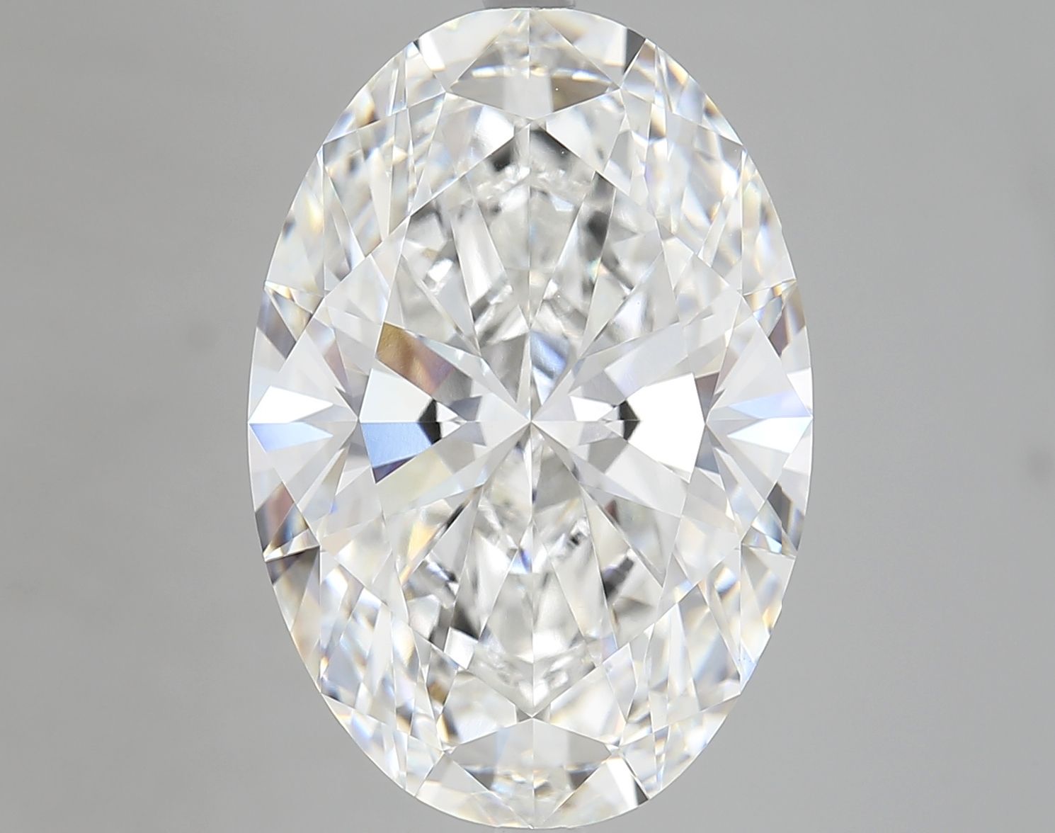 10.20 ct. oval Lab Grown Diamond front image