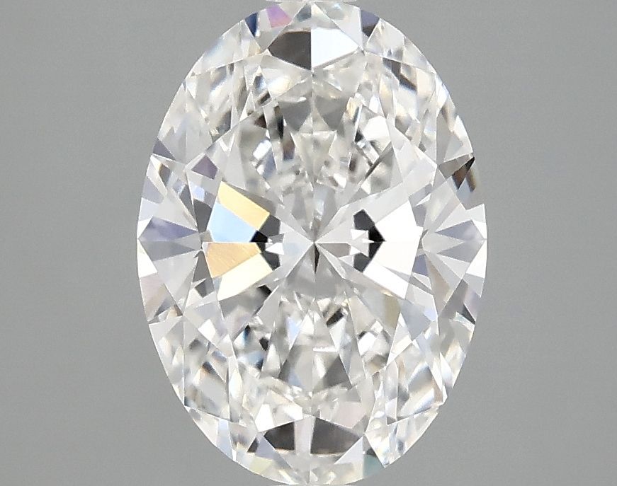 2.10 ct. oval Lab Grown Diamond front image