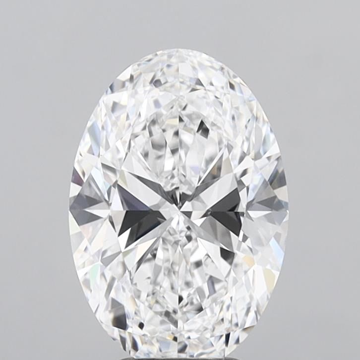 4.05 ct. oval Lab Grown Diamond front image