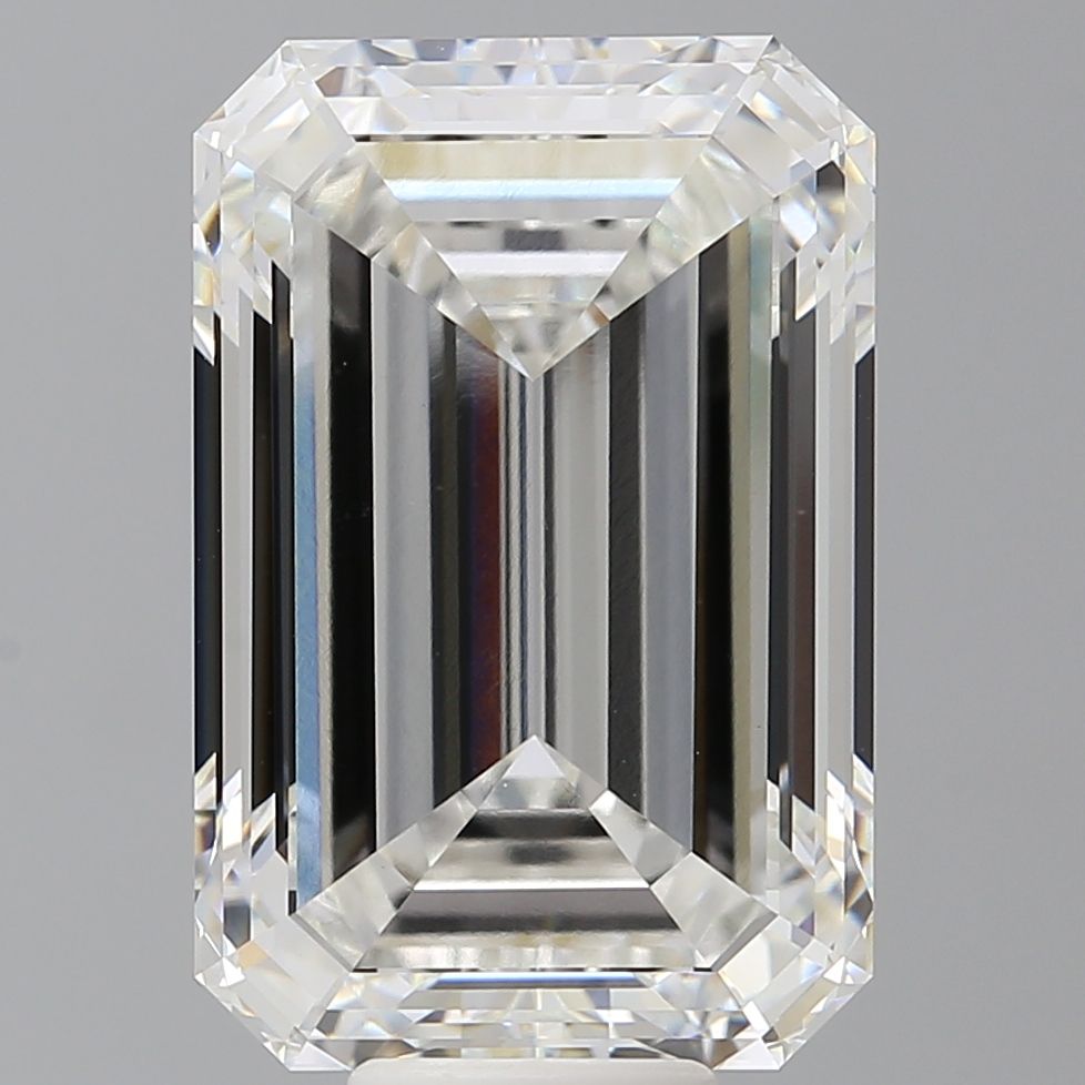 12.53 ct. emerald Lab Grown Diamond front image