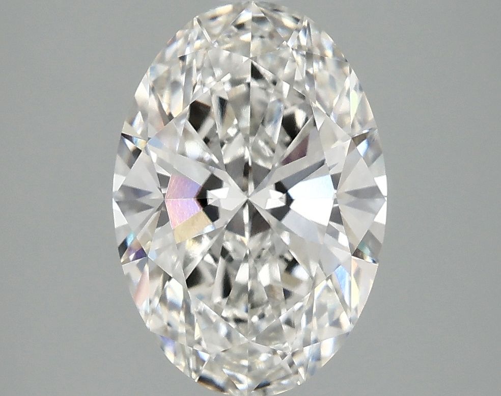 2.82 ct. oval Lab Grown Diamond front image