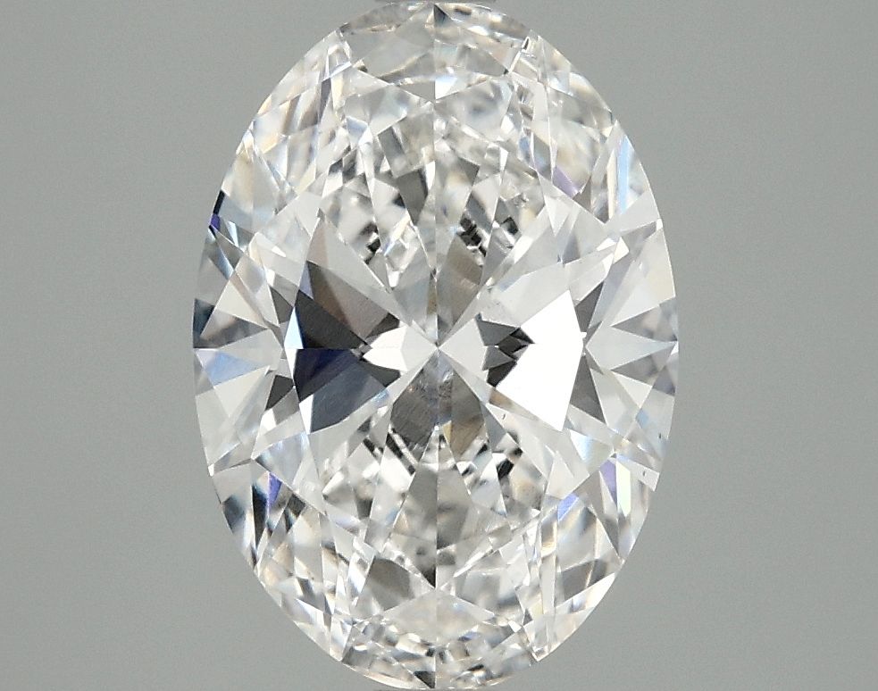 2.85 ct. oval Lab Grown Diamond front image