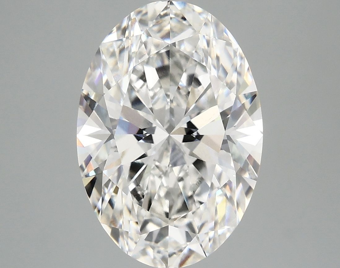 4.10 ct. oval Lab Grown Diamond front image