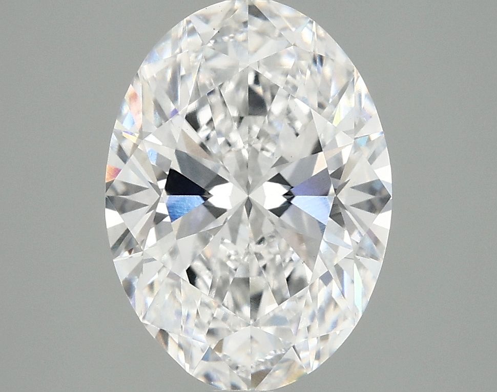 2.98 ct. oval Lab Grown Diamond front image