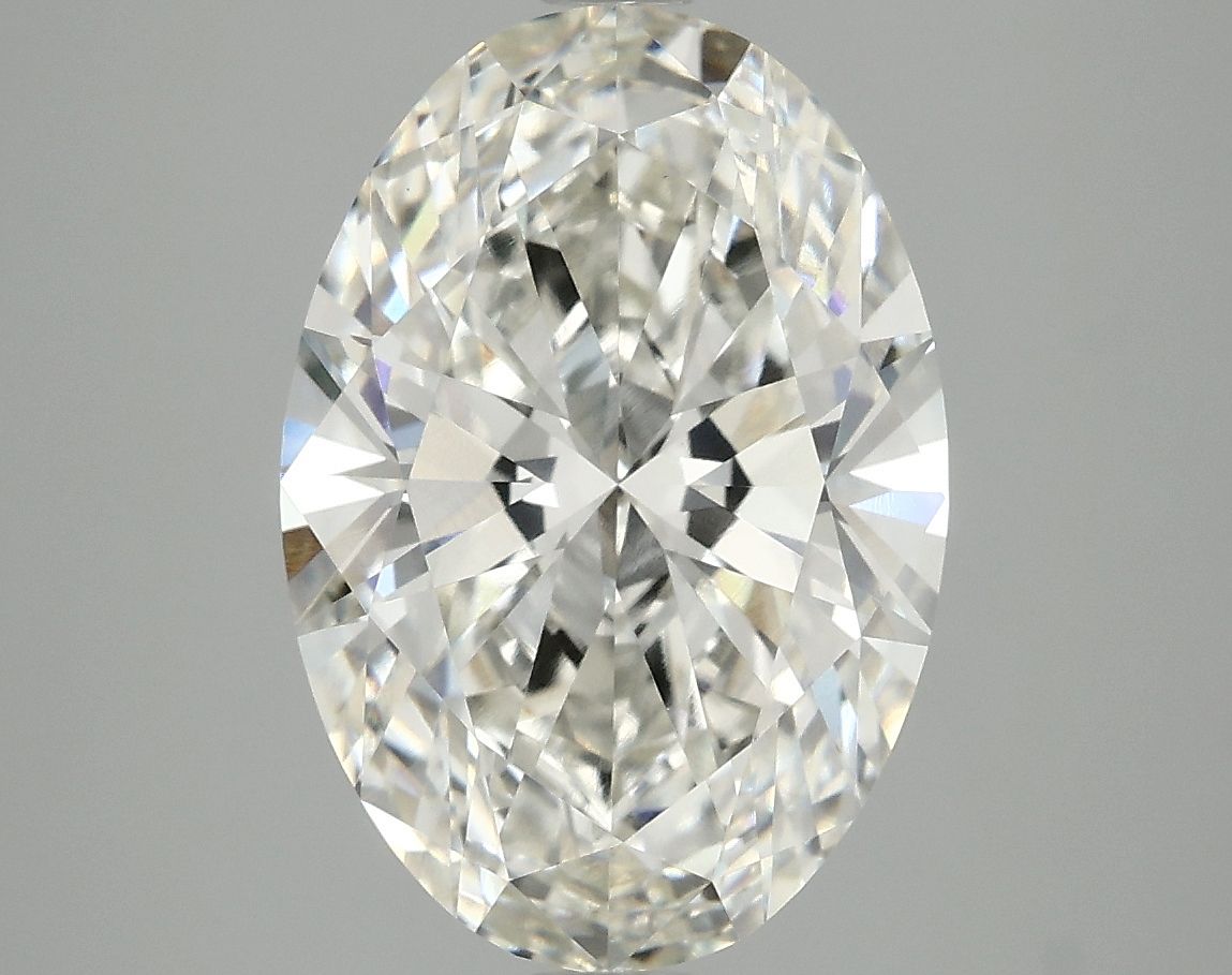 3.87 ct. oval Lab Grown Diamond front image