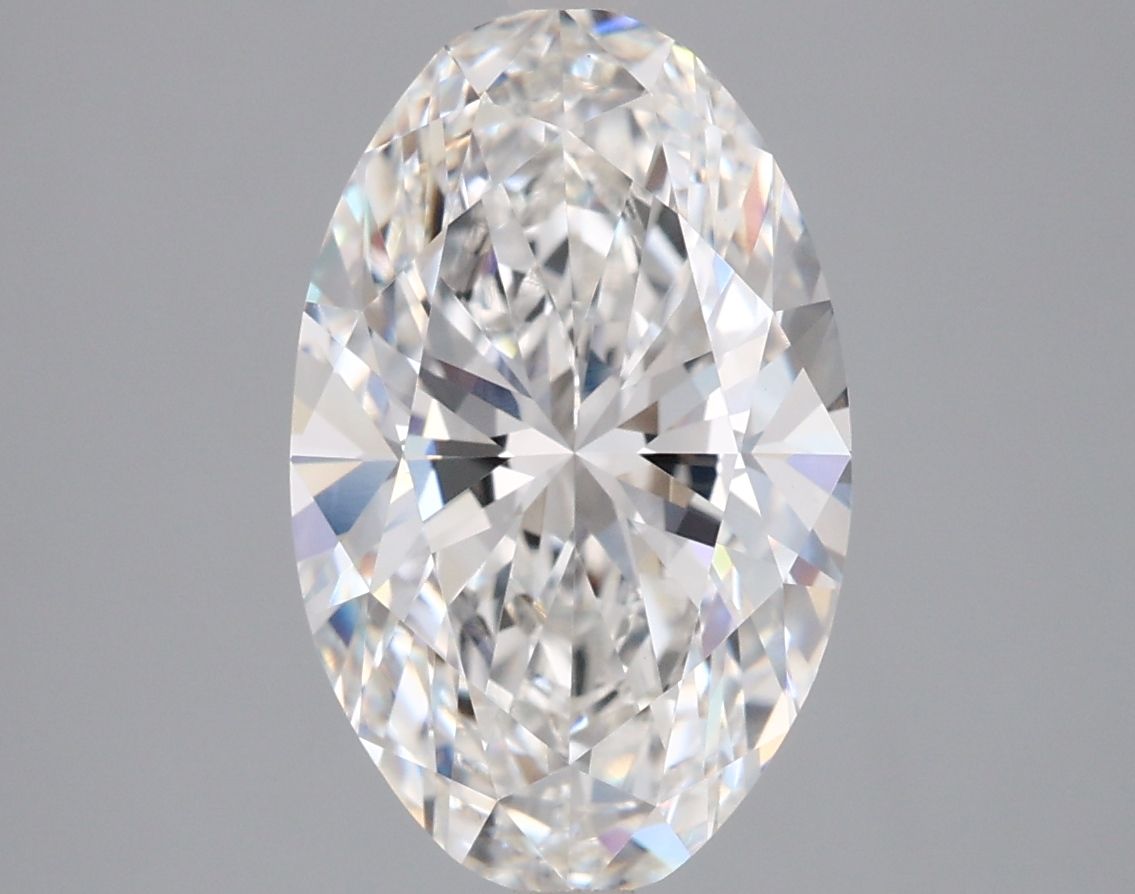 3.02 ct. oval Lab Grown Diamond front image