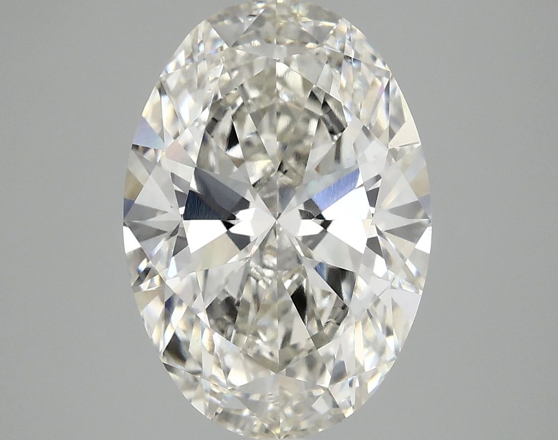 3.98 ct. oval Lab Grown Diamond front image