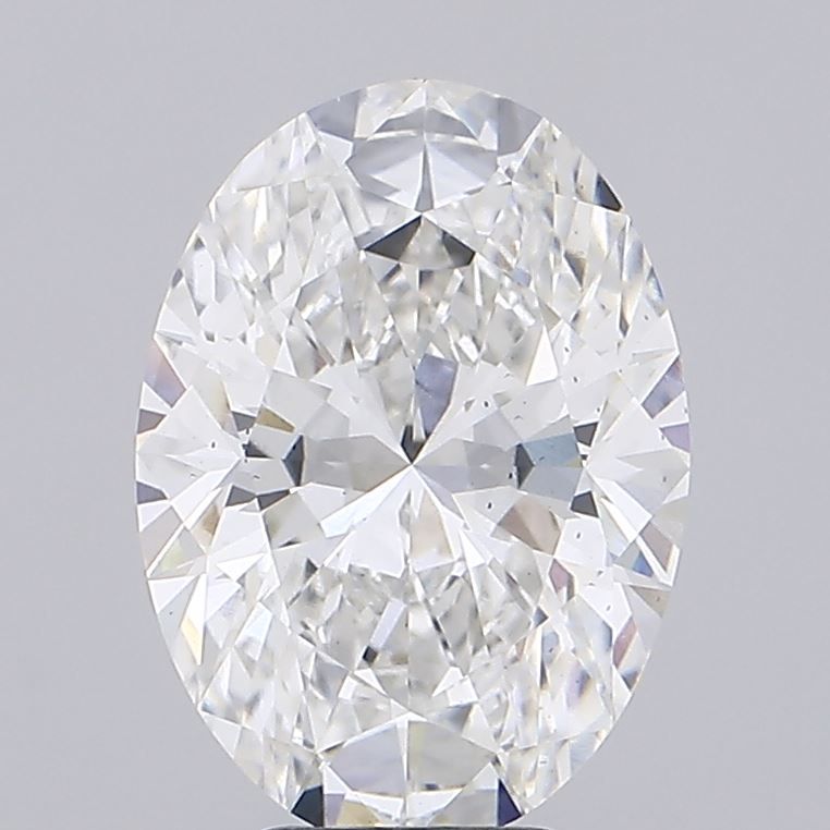 5.58 ct. oval Lab Grown Diamond front image