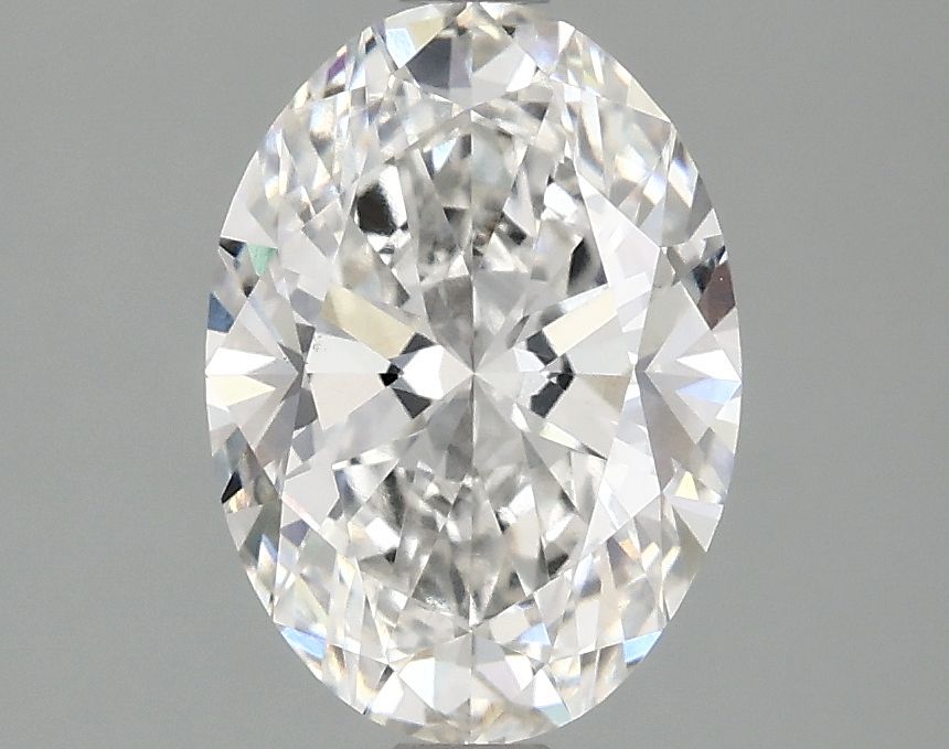 2.06 ct. oval Lab Grown Diamond front image