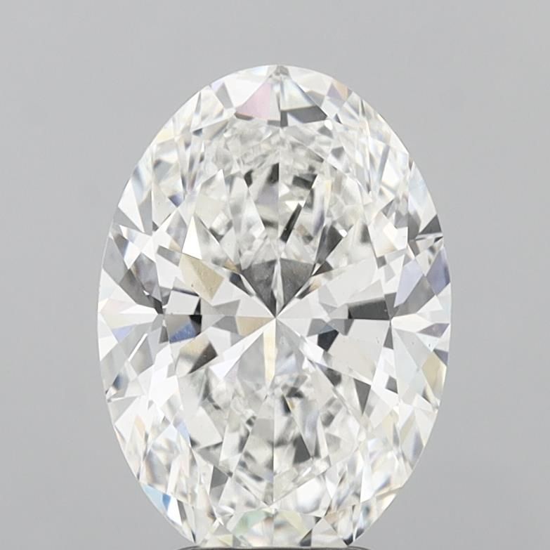 4.03 ct. oval Lab Grown Diamond front image