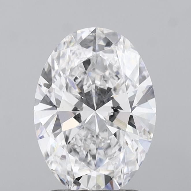 2.01 ct. oval Lab Grown Diamond front image