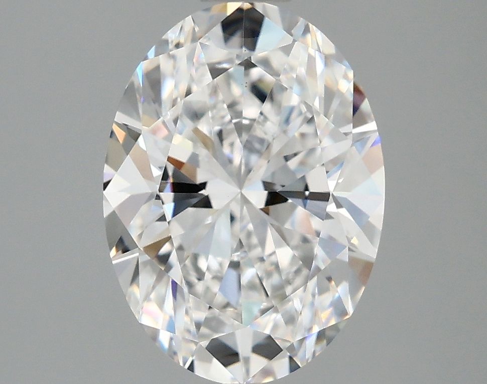 3.00 ct. oval Lab Grown Diamond front image
