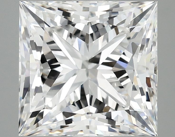 4.07 ct. princess Lab Grown Diamond front image
