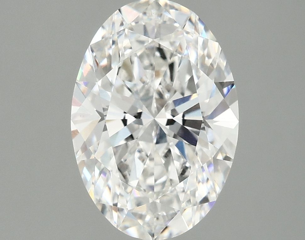 2.84 ct. oval Lab Grown Diamond front image