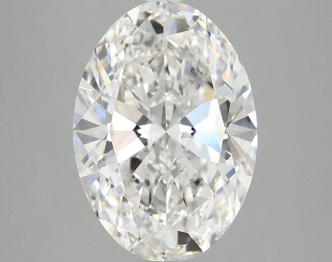 3.98 ct. oval Lab Grown Diamond front image