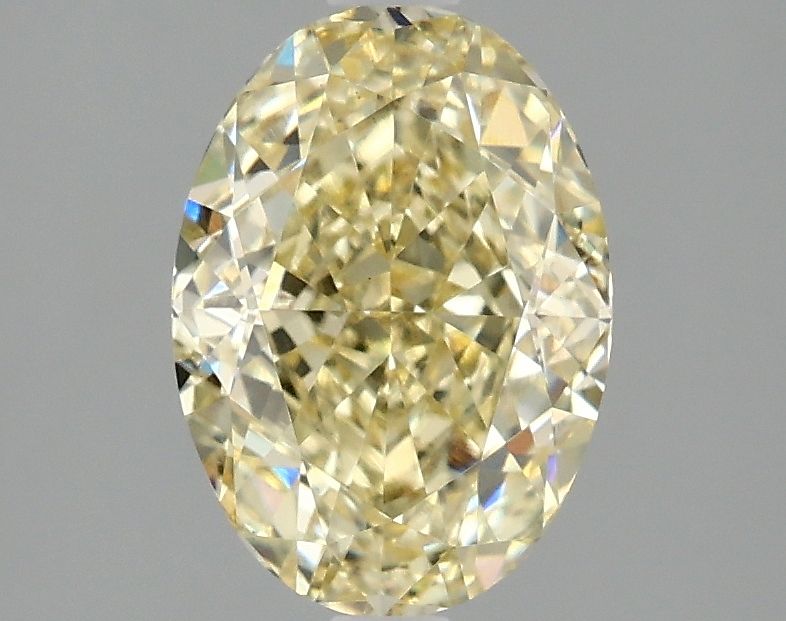 2.06 ct. oval Lab Grown Diamond front image
