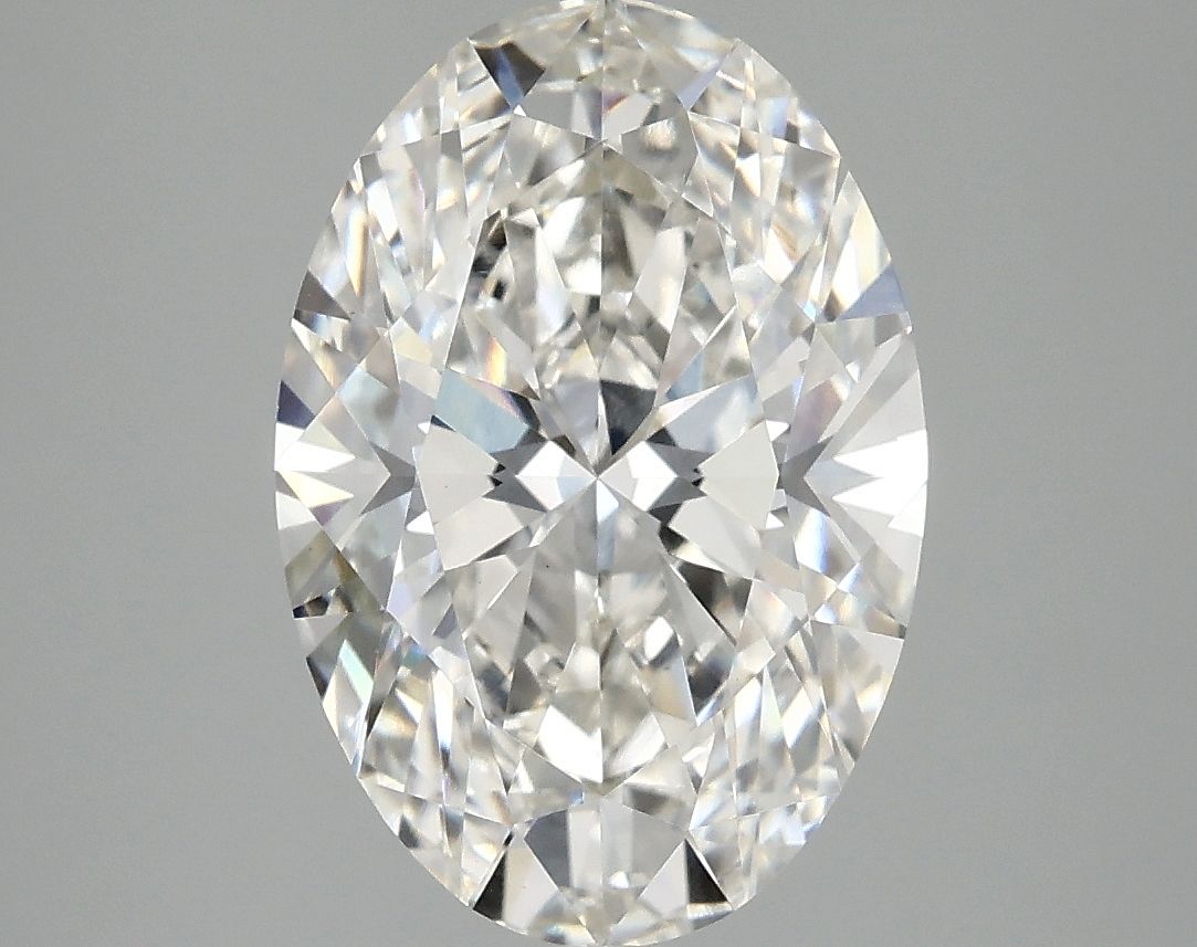 3.82 ct. oval Lab Grown Diamond front image