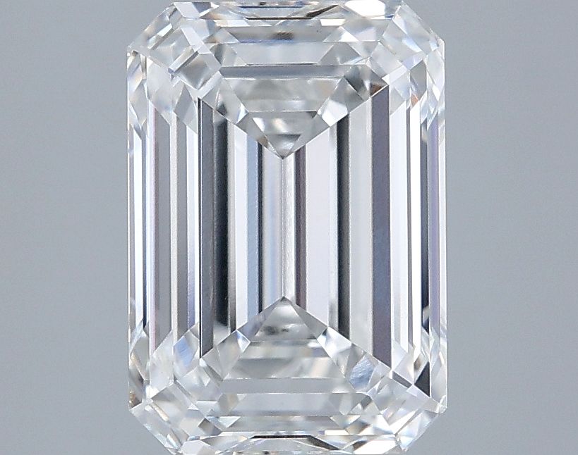 3.04 ct. emerald Lab Grown Diamond front image