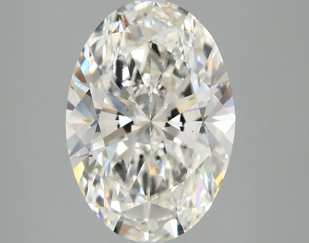 3.08 ct. oval Lab Grown Diamond front image