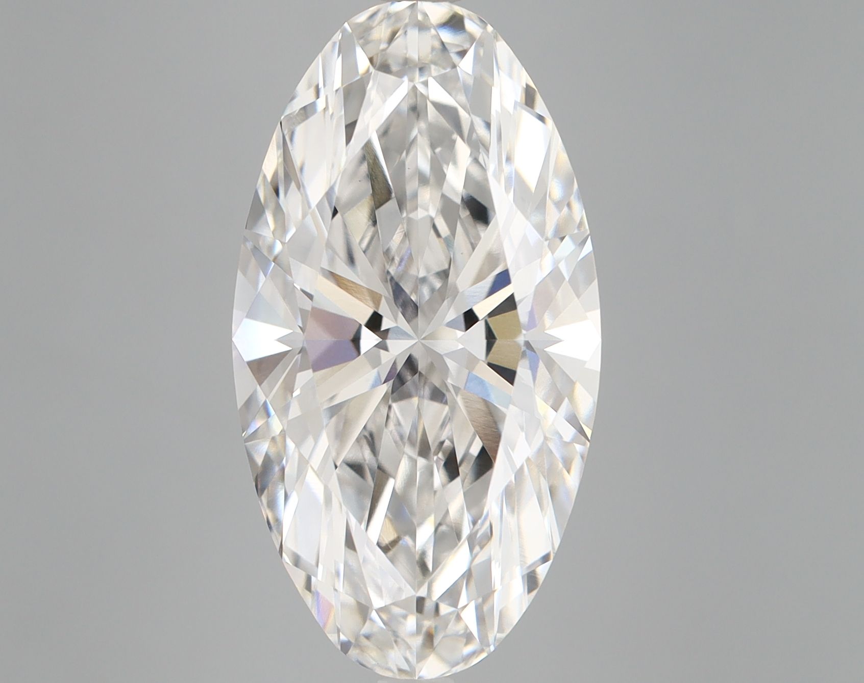 7.09 ct. oval Lab Grown Diamond front image